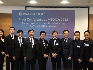 台灣資通訊發威 於MEDICA展現未來虛擬智慧醫療技術