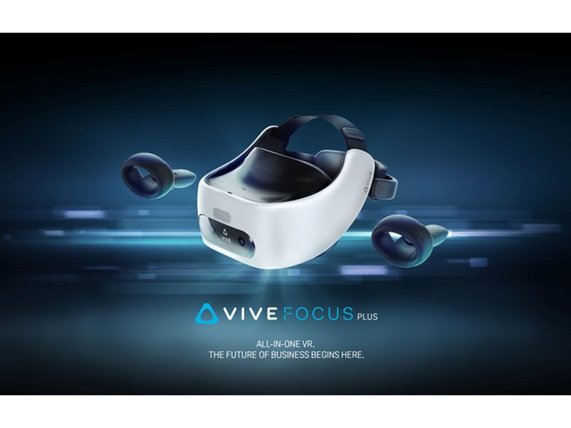 宏達電攻企業VR市場 MWC展前推頂級VR一體機VIVE Focus Plus。（廠商提供）