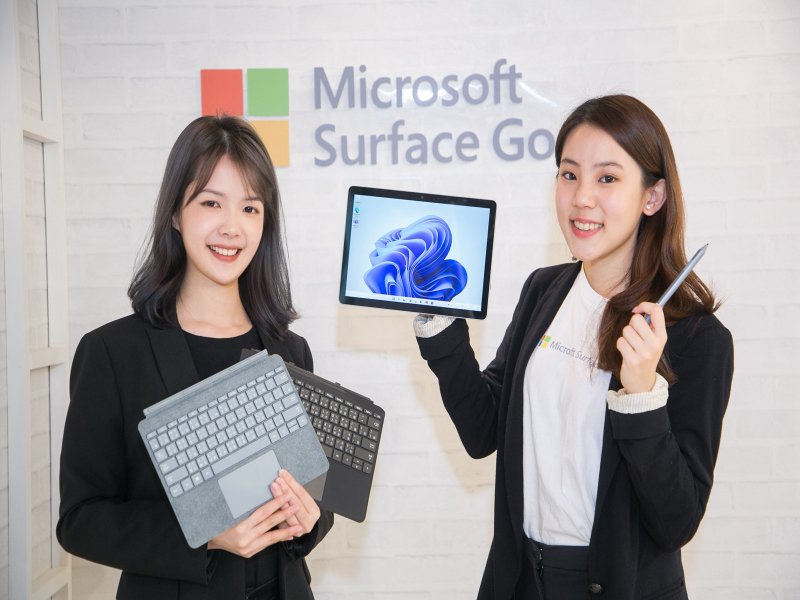 微軟全新Surface Go 3 在台正式上市。（廠商提供）
