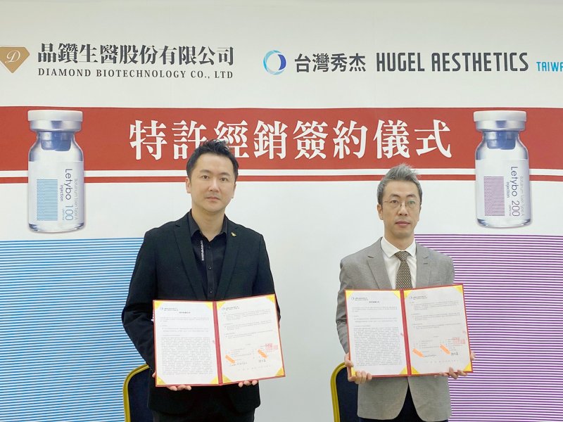 晶鑽生醫取得韓國肉毒桿菌第一品牌Letybo台灣特許經銷權。（廠商提供）