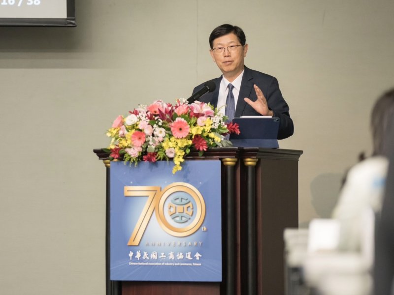 鴻海劉揚偉：電動車是台灣「百年一遇」的市場機會 也是台灣ICT產業轉型的一個重要方向。（鴻海提供）