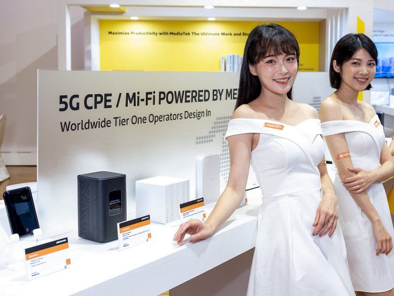 聯發科CPE全球市佔率超過五成 打造強韌5G寬頻合作夥伴生態圈。（廠商提供）