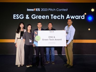 TSGC太陽能光電板回收解決技術方案PV Circulator獲InnoVEX 2023 ESG & Green Tech Award