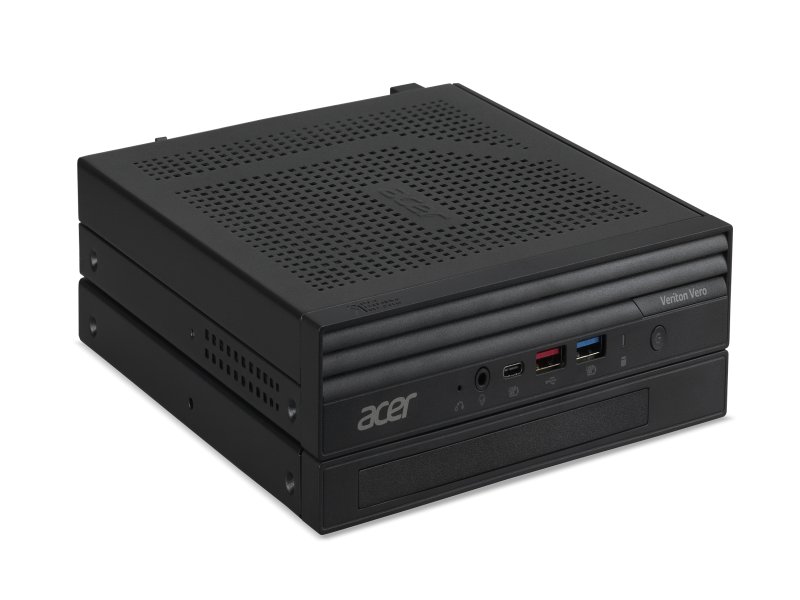 Acer迷你桌上型電腦《Veriton Vero Mini系列》環保新品上市。（宏碁提供）