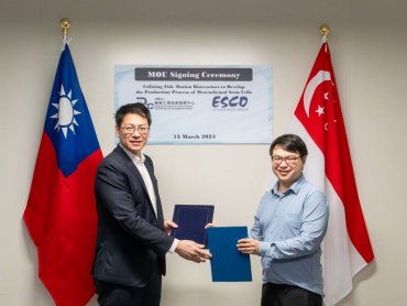 台灣藥技中心攜手新加坡ESCO集團開發幹細胞生產技術 拓展亞洲市場
