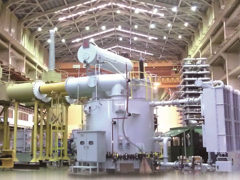 大同是台灣唯一生產台灣最大並聯電抗器「345 kV 100MVAR」的製造商。（大同提供）