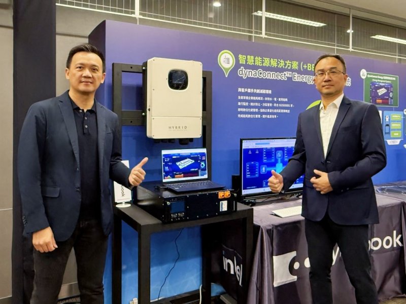 鴻海旗下台灣玳能擴大與興能高合作 共同打造一套高整合性、高彈性次世代智慧能源解決方。（台灣玳能提供）