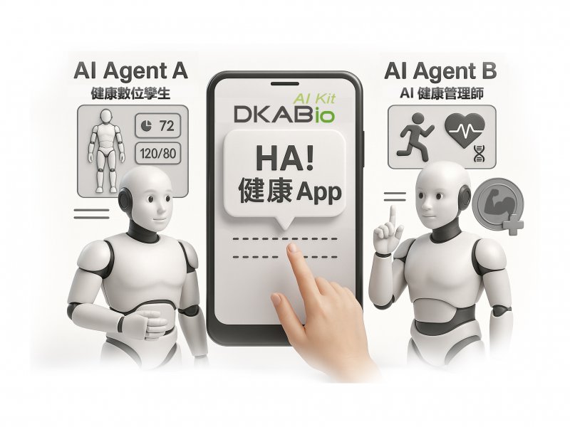 DKABio AI健康套餐(DKABio AI Kit)。（佳世達提供）