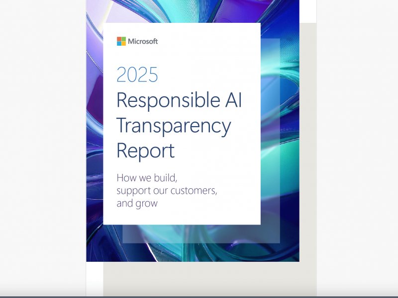 微軟發佈2025年《負責任 AI 透明度報告》：實踐負責任 AI、深化客戶支持與共創成長。(微軟提供)