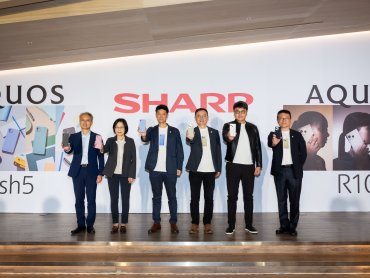 夏普台灣發表AQUOS R10輕旗艦與AQUOS wish5生活防護新機 全方位滿足多元用戶需求