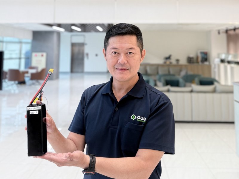 格斯科技*高性能電芯系統將於9月國防展亮相 提升高階AI無人機續航與可靠性。（格斯提供）