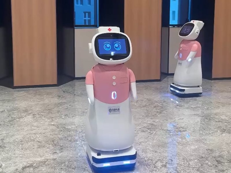 長佳智能生成式AI照護機器人原型機亮相。(資料照)