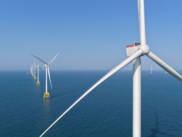 沃旭能源大彰化西南第二階段及西北離岸風場所有風機安裝完工