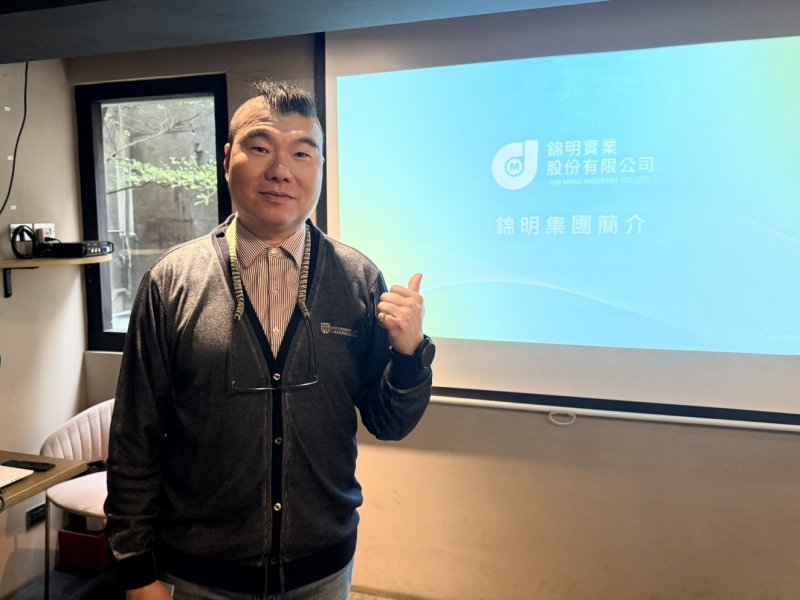 錦明董事長蔡翔峰。（錦明提供）