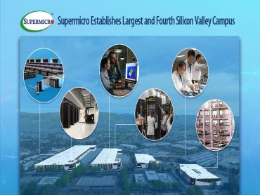 Supermicro新建最大矽谷廠區 透過全新DCBBS製造設施加速次世代AI資料中心建置