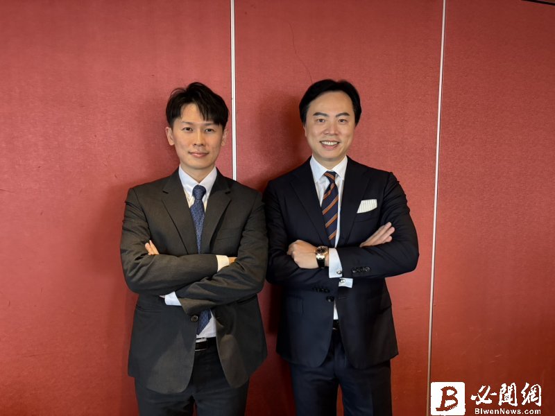 圖右為董事長許欽堯、圖左為財務長陳奕儒。 （資料照）